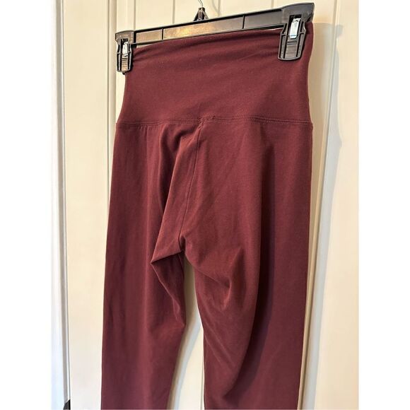 Aerie Offline OG Original High Rise Maroon Women’s Leggings Size XS - Picture 5 of 6